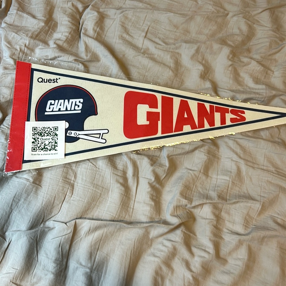 Vintage NY Giants Flag